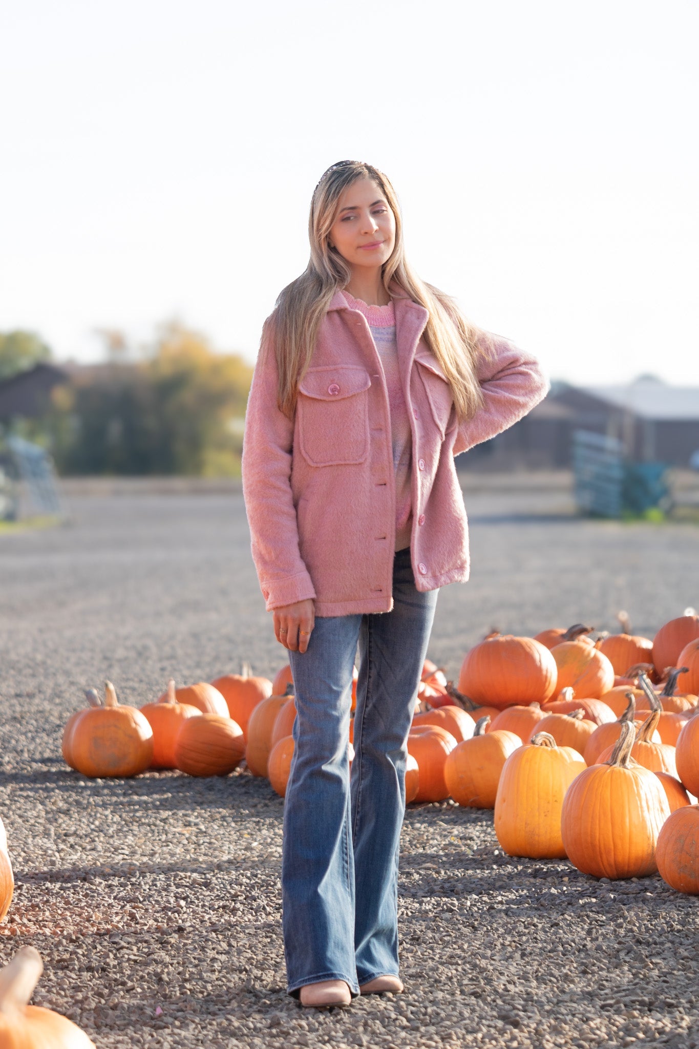 Pretty In Pink Soft Shacket -SALE-