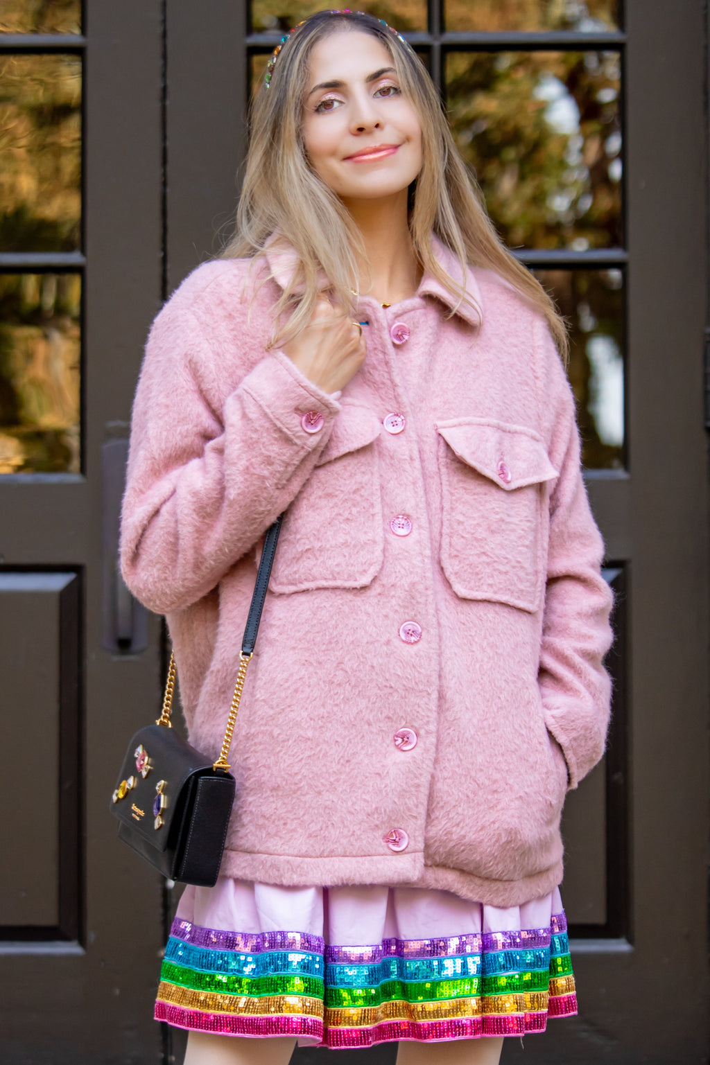 Pretty In Pink Soft Shacket -SALE-