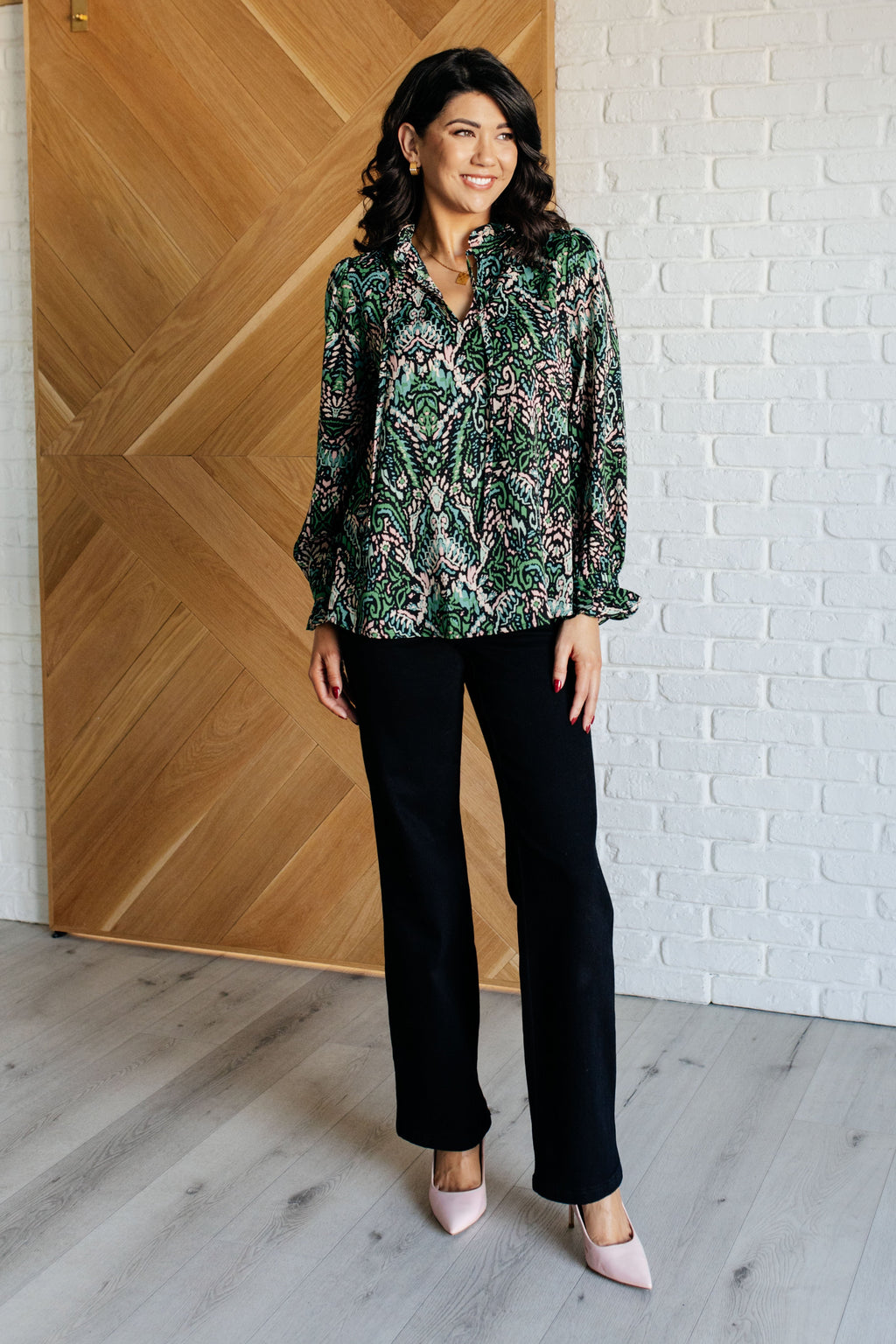 Boho Damask Dream Blouse