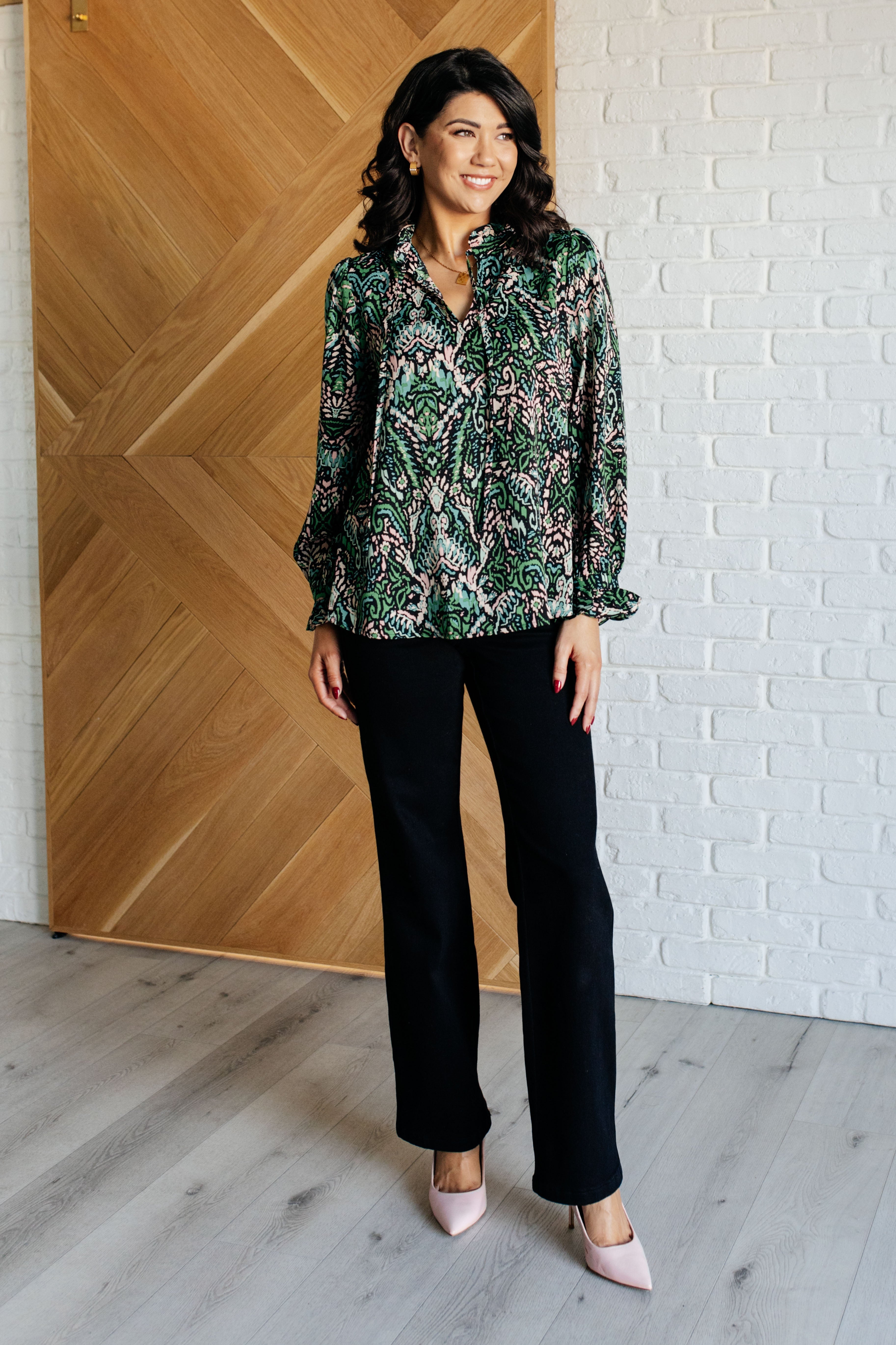 Boho Damask Dream Blouse
