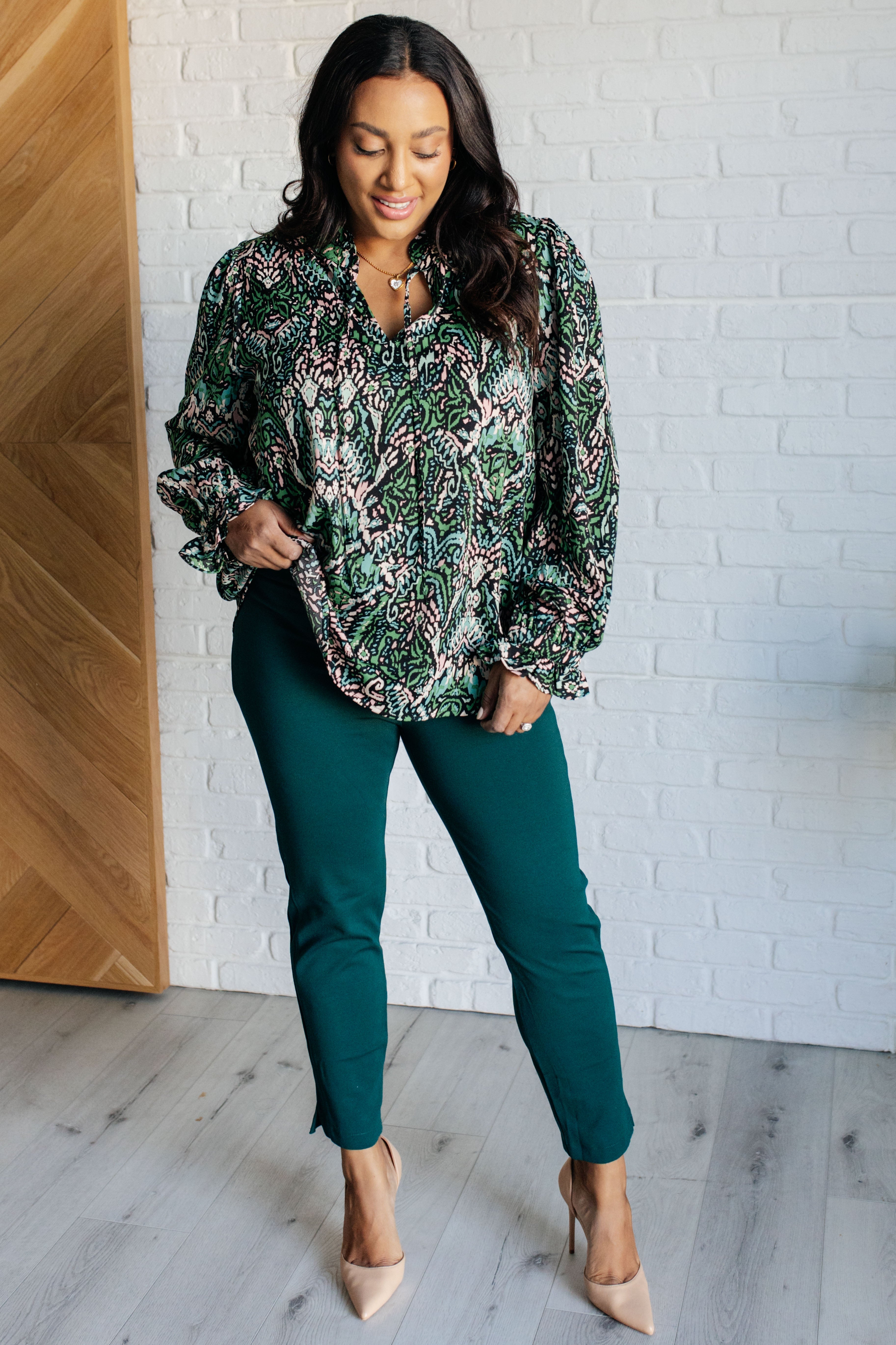 Boho Damask Dream Blouse