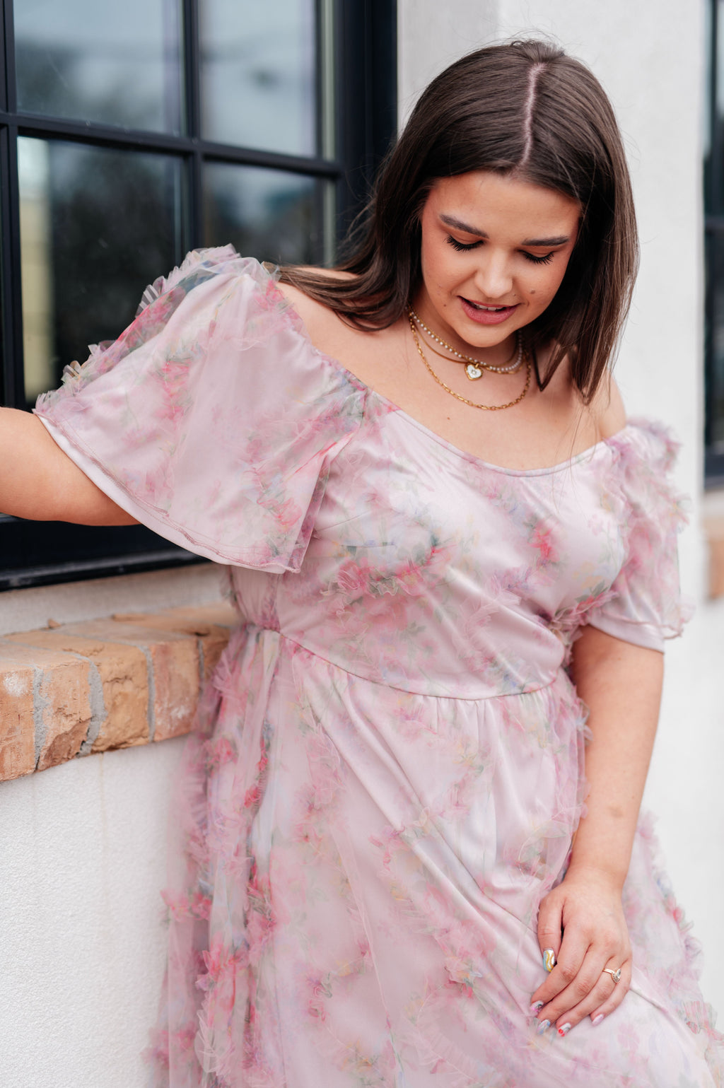 My Little Songbird Flutter Sleeve High Tea Dress