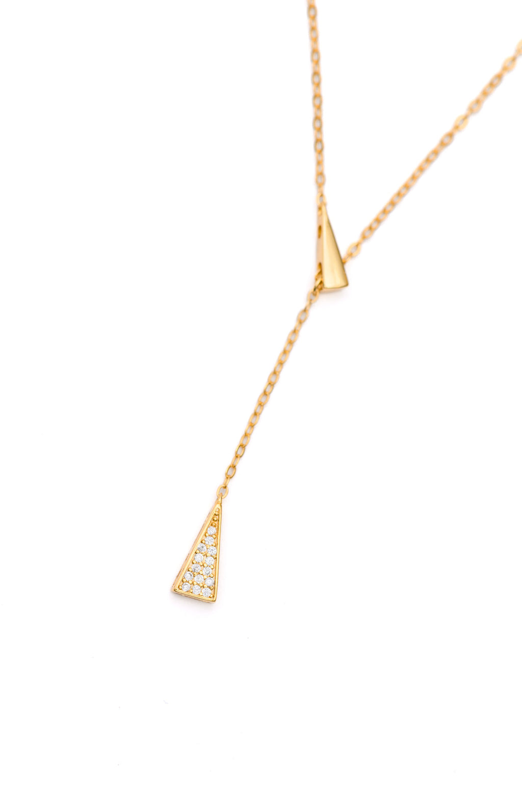 Wrapped In Love Necklace 14K Gold Plated S925 Sterling Silver