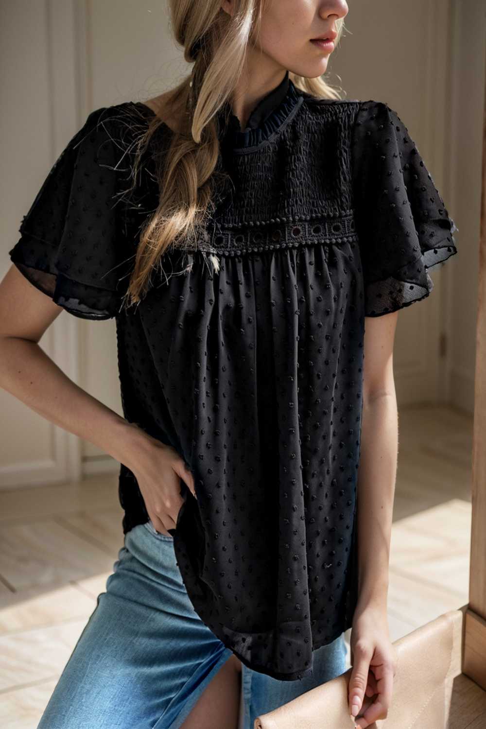 temperament commuting loose short sleeved t shirt