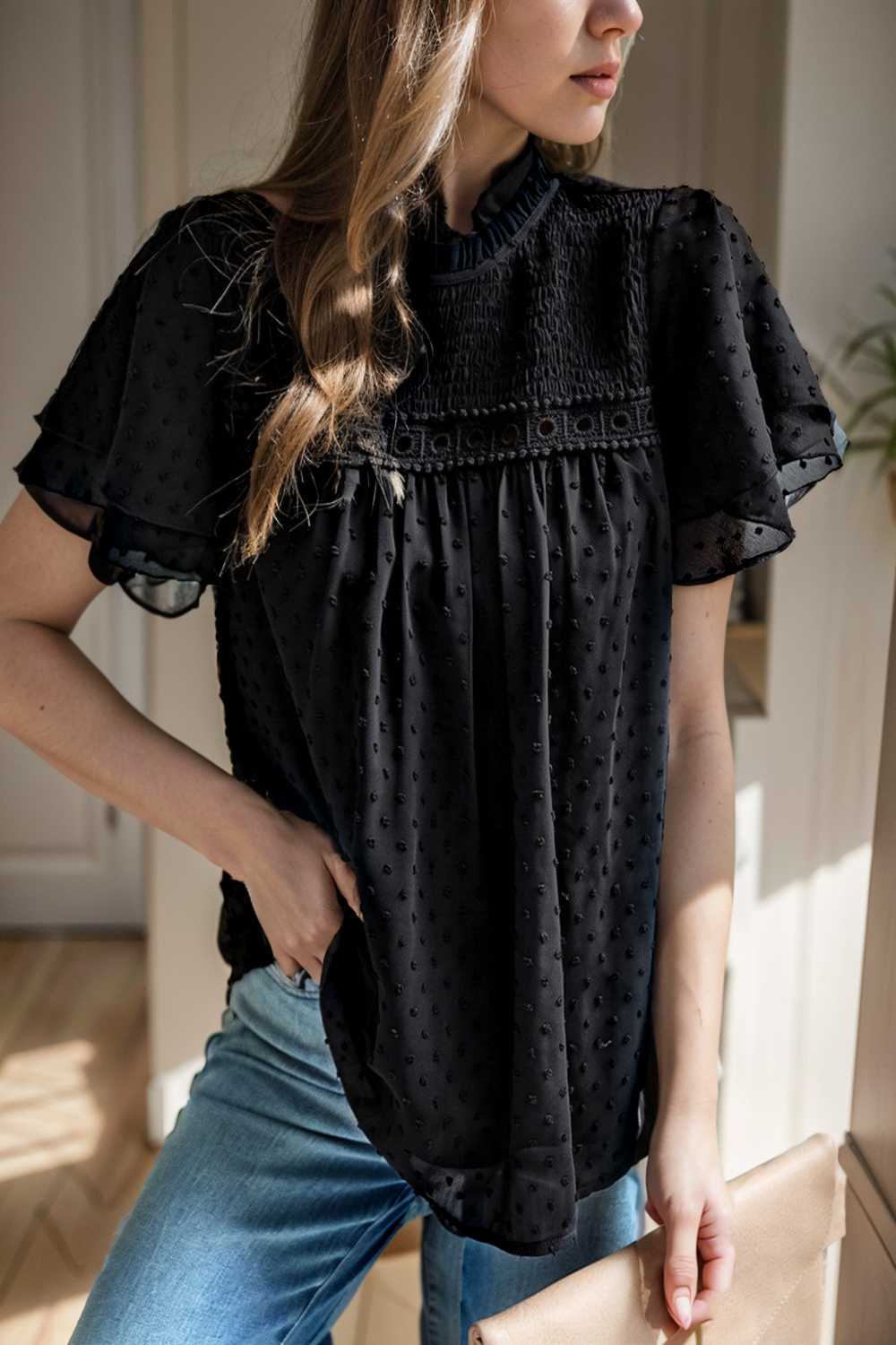 temperament commuting loose short sleeved t shirt