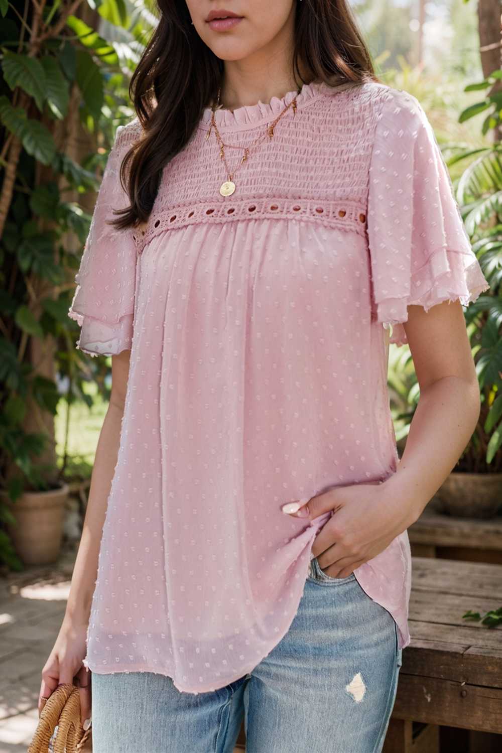 temperament commuting loose short sleeved t shirt