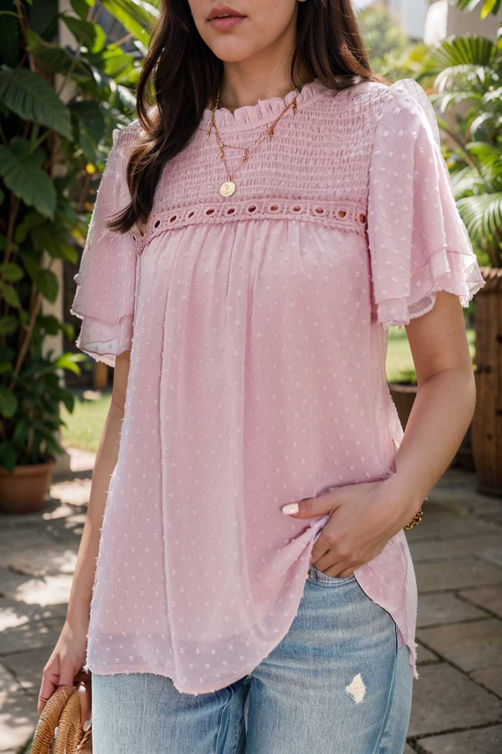 temperament commuting loose short sleeved t shirt