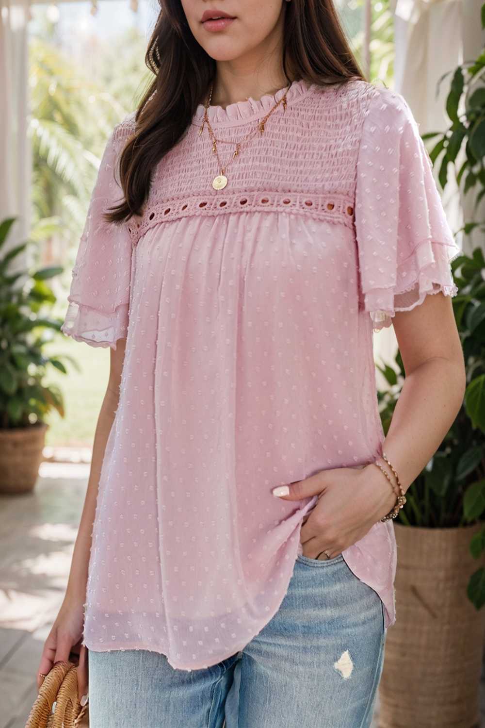 temperament commuting loose short sleeved t shirt