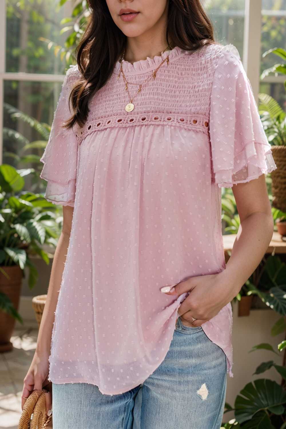 temperament commuting loose short sleeved t shirt