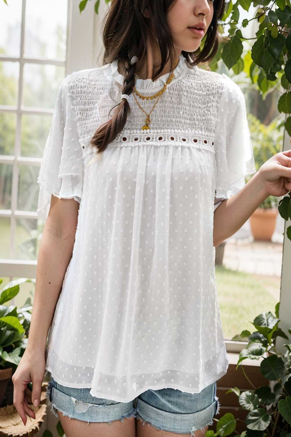 temperament commuting loose short sleeved t shirt