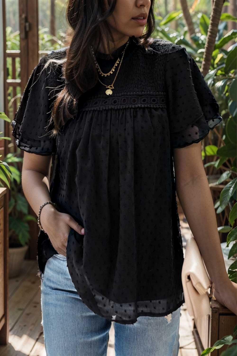 temperament commuting loose short sleeved t shirt