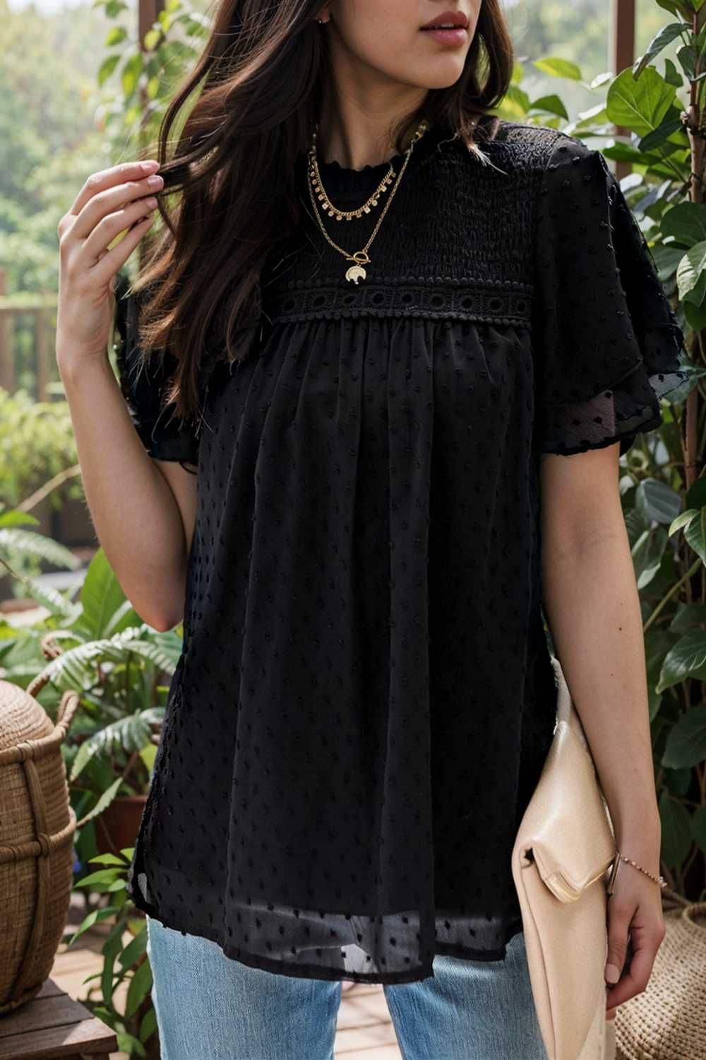 temperament commuting loose short sleeved t shirt