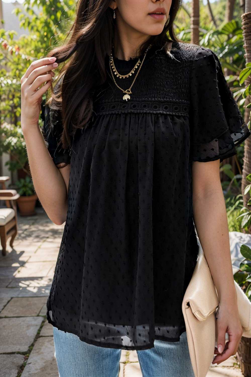 temperament commuting loose short sleeved t shirt