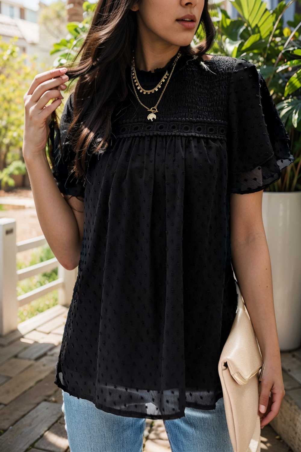 temperament commuting loose short sleeved t shirt