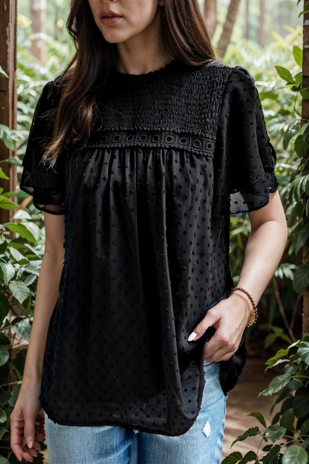 temperament commuting loose short sleeved t shirt