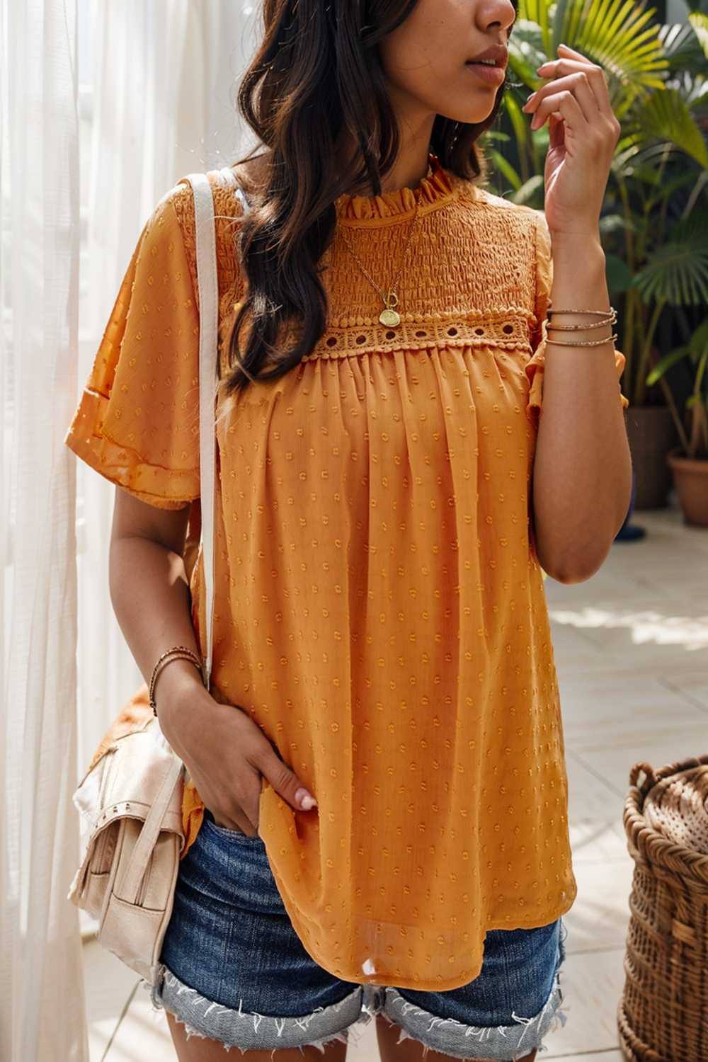 temperament commuting loose short sleeved t shirt