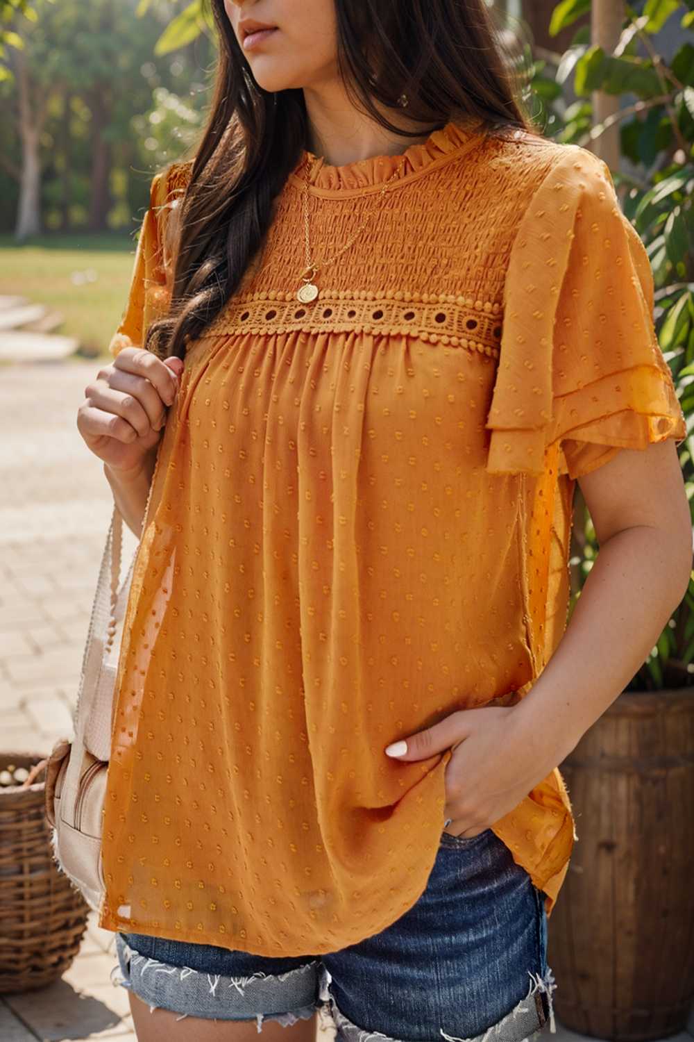 temperament commuting loose short sleeved t shirt