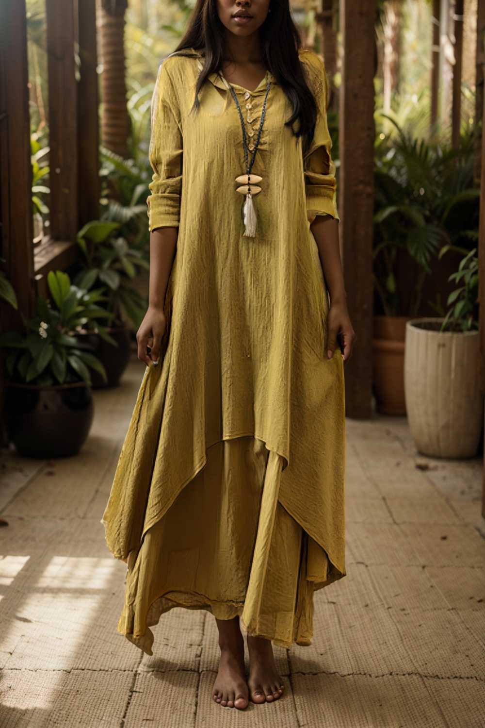 women s plus size casual dress swing dress solid color long dress maxi dress long sleeve button fake two piece v neck